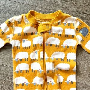 Hanna Andersson footless zip-up pajamas